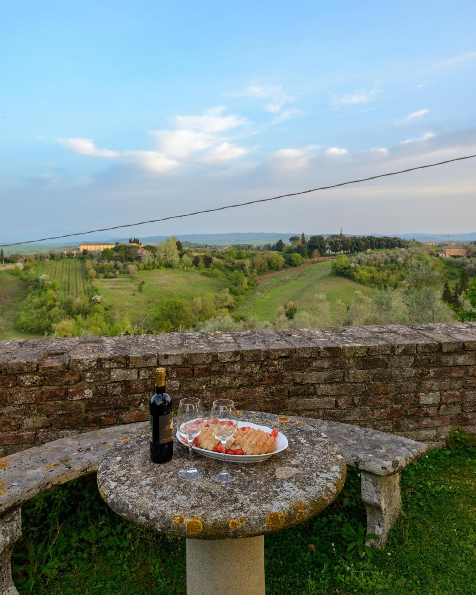 Vila Al Glicine Di Sant'Abondio Siena Exteriér fotografie