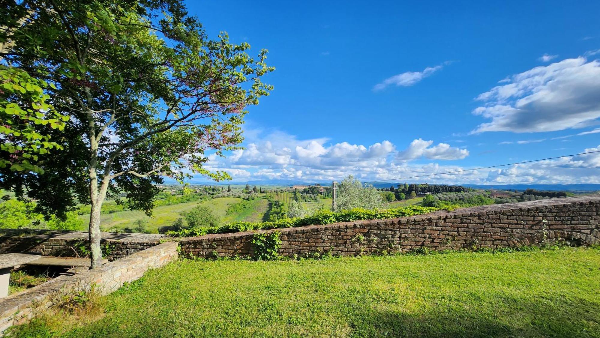 Vila Al Glicine Di Sant'Abondio Siena Exteriér fotografie